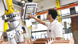 Machine operator in advanced manufacturing